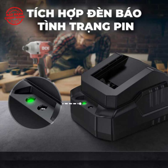 Đế sạc 2A cho pin 20V DCK FFCL20-02