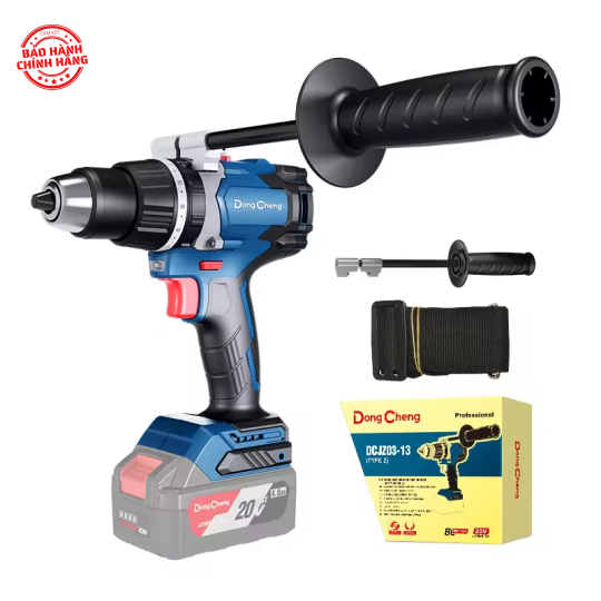 Thân máy khoan động lực dùng Pin 20V DongCheng DCJZ03-13 (Chưa Pin & Sạc)