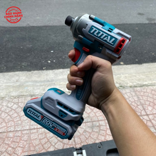 Bộ máy vặn vít 285Nm dùng pin 20V Total TIRLI2028