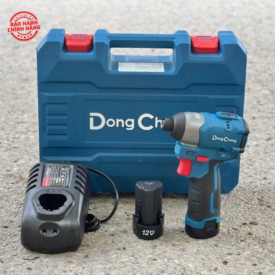 Máy vặn vít dùng pin 12V DongCheng DCPL04-8EK (Kèm 2 pin & Sạc)
