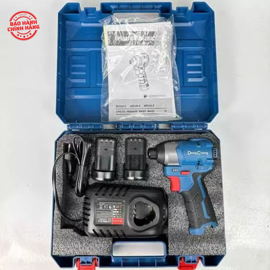 Máy vặn vít dùng pin 12V DongCheng DCPL04-8EK (Kèm 2 pin & Sạc)