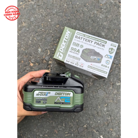 Pin 21V 4.0Ah Dekton M21-B4090XPROMAX (ACE)