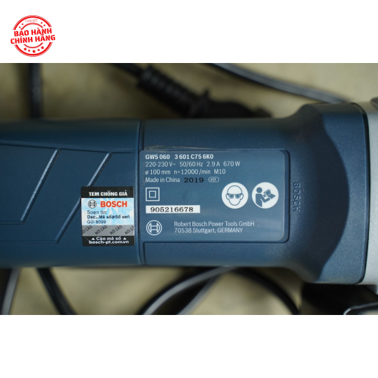 Máy mài góc Bosch GWS 060 (100mm)