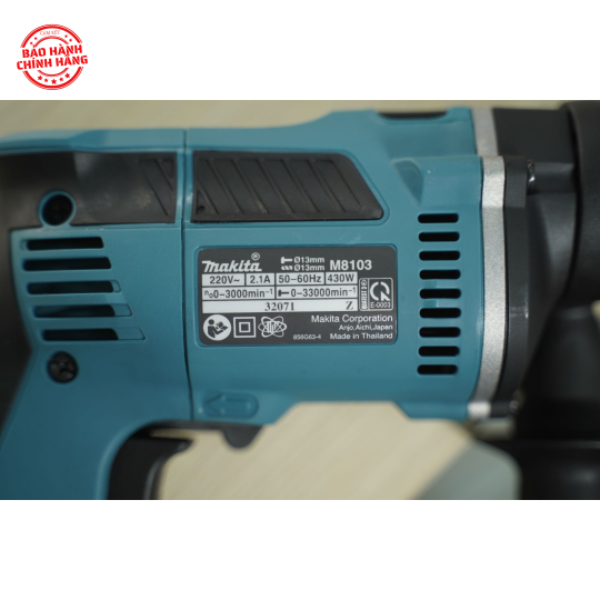 Máy khoan búa 26 phụ kiện Makita M8103KX2B