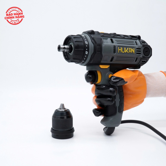 Máy khoan và vít 2 trong 1 sử dụng điện HUKAN G2-KVT600Q
