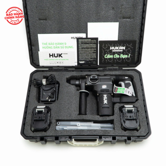 Máy khoan đục bê tông 2 chức năng Hukan G3-R28LUX (Gen3)