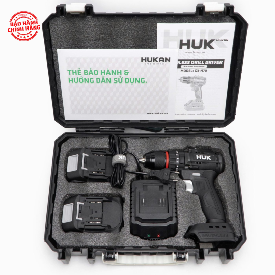 Máy khoan pin Hukan (GEN3) G3-N70