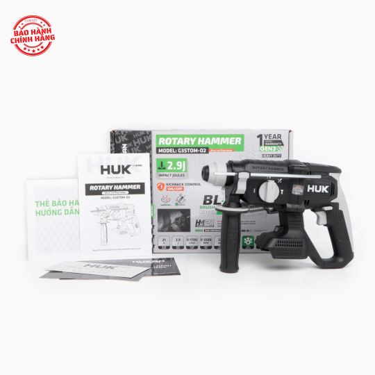 Máy khoan đục bê tông Hukan G3STOM-O2 (GEN 3) 